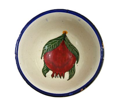Пиалы " Гранат ". 2 шт. Керамика, авторская роспись. 1990-е гг.