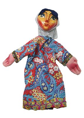 Кукла на кисть для кукольного театра. 1960-е гг.