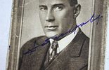 Автограф артиста Бориса Добронравова на юбилейном буклете МХАТ. 1948 год.Изображение - 1
