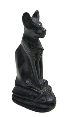 Пресс-папье " Черная кошка ". 1990-е гг.