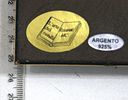 Набор серебряных плакеток " Виды Рима ". Италия. 1980-е гг.Изображение - 4