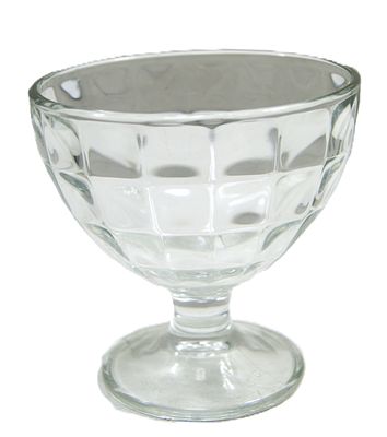 Креманка для фруктового салата. Граненое стекло. 1970-е гг.