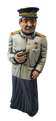 Штоф " И. В. Сталин ". Керамика. Авторская работа. 1990-е гг.