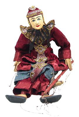 Кукла-марионетка. Ручная авторская работа. Испания. 1970-е гг.