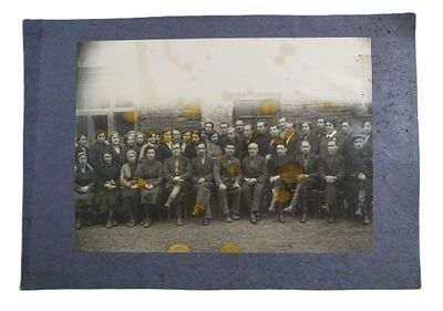 Фото коллективное " Мичуринский горторг ". 1938 год.