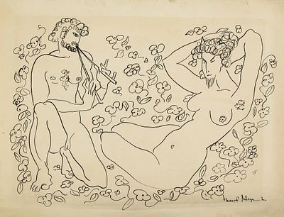 Ливада Н.Н. - Соблазн. Год: 1970 г. Размер: 49х63 Техника: Бумага, гуашь. Описание: Подпись и дата 