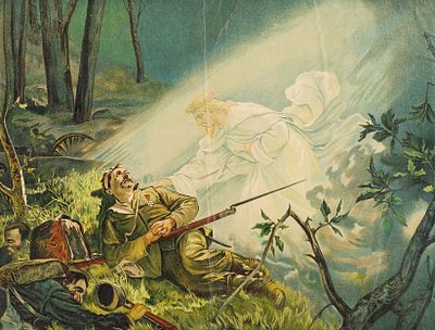 Россия. - Явлюсь ему Сам. Год: 1914 г. Размер: 43х57. Техника: Плакат. Описание: Хромолитография 