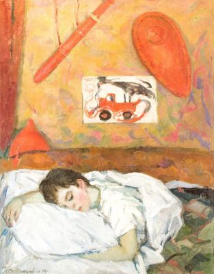 Суздальцев М.А. - Все впереди. Год: 1976 г.Размер: 130x100Техника: Холст, маслоПодпись и дата 