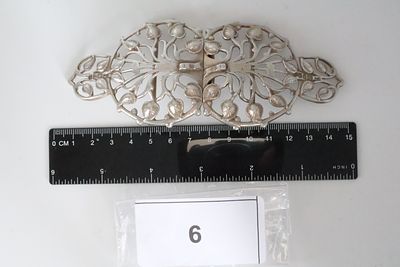 Fine, Edwardian Nurses Belt Buckle - Solid Silver, London Assay Hallmark 1901. Fine, Edwardian 
