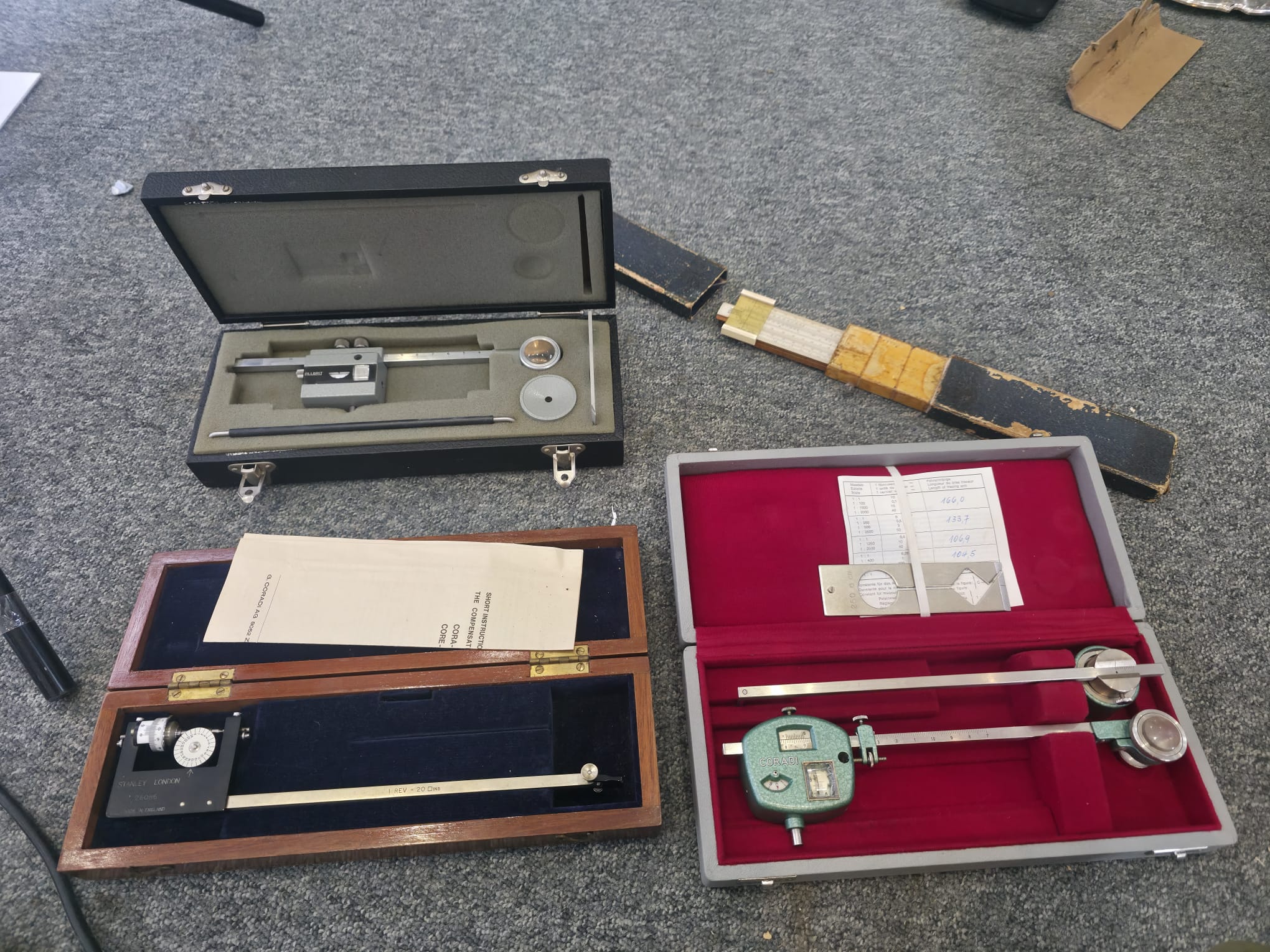 Collection of Precision Engineering & Metrology Measuring Instruments