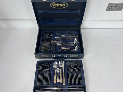 A Prima canteen of cutlery in original case