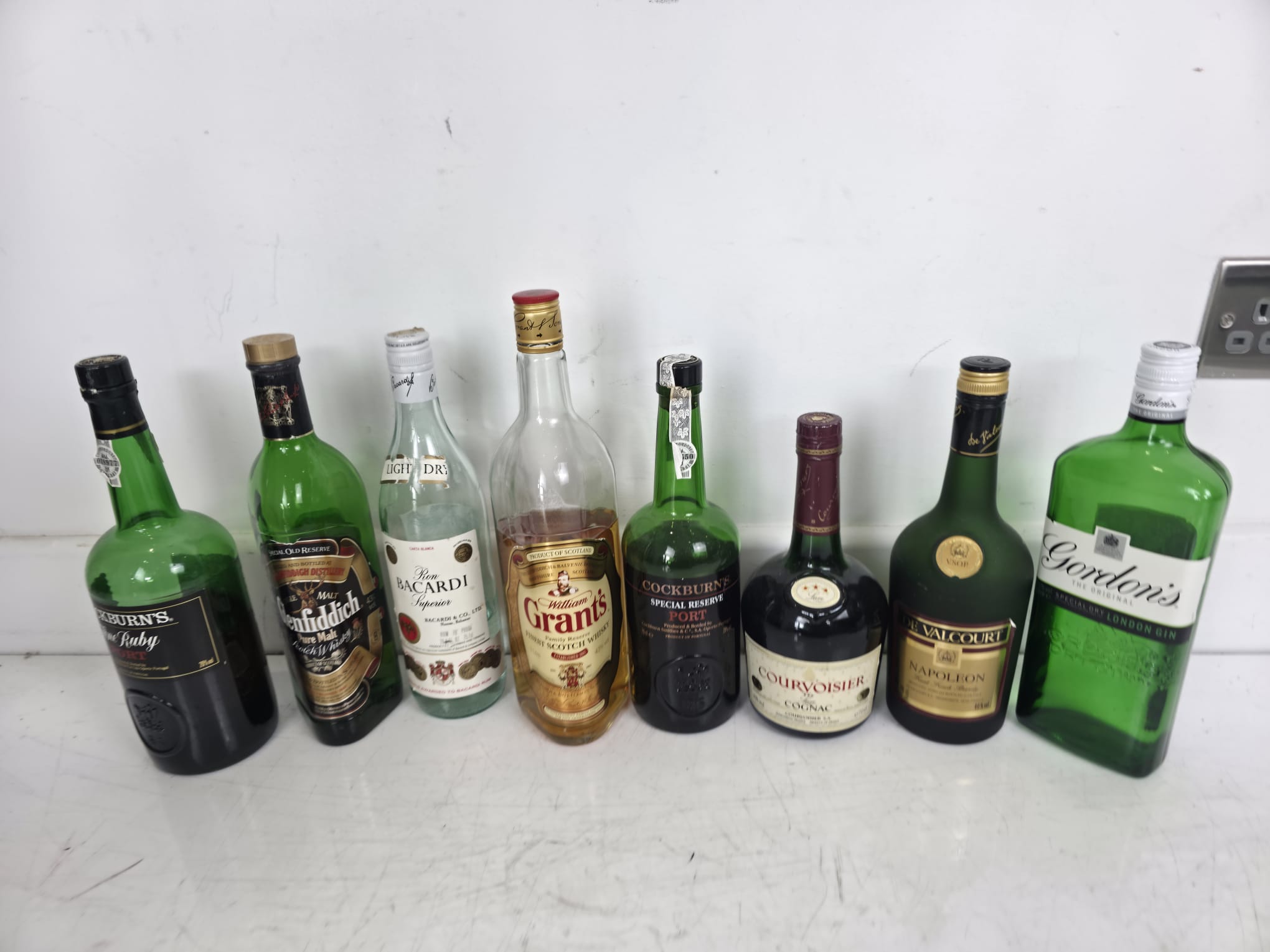 Selection of Mixed Spirits of varying quantities
