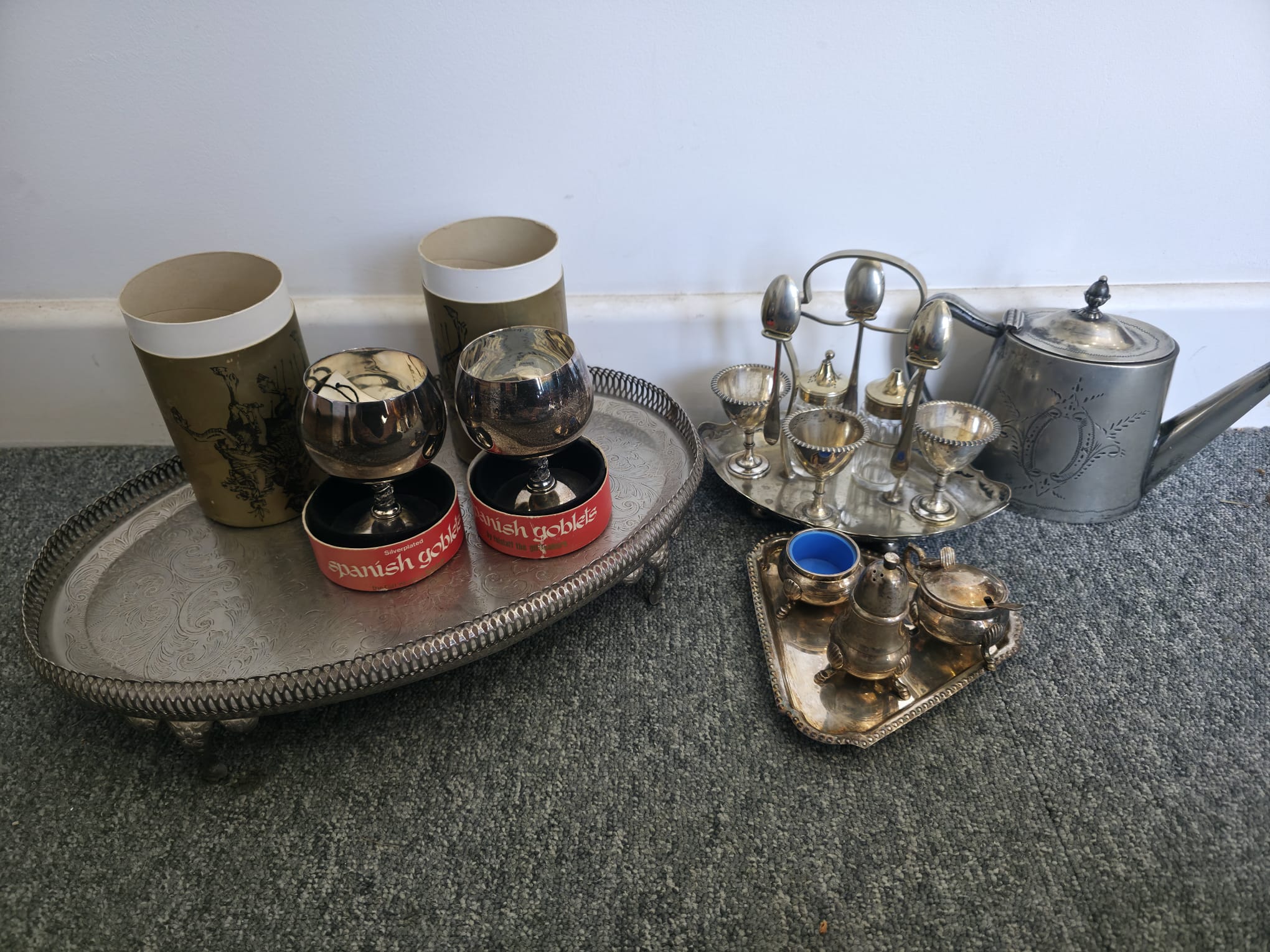 Collection of Silver Plate & Metalware