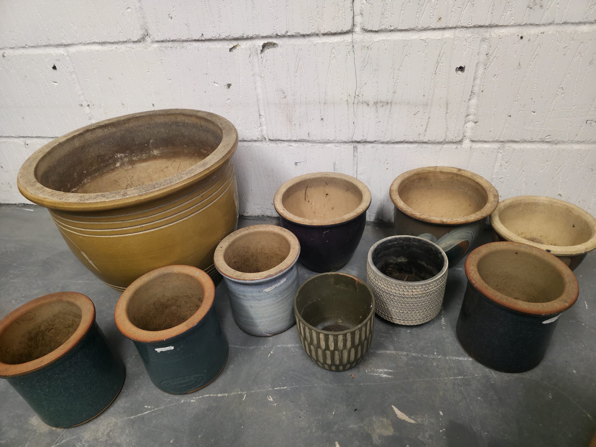 Collection of Garden Planters and Plant Pots