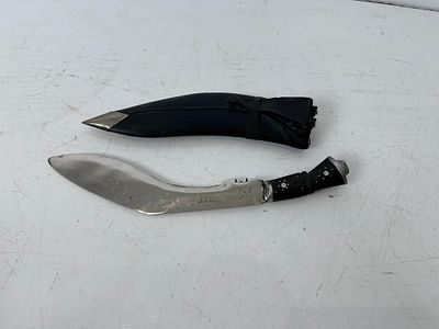 Vintage Indian Kukri Knife with sheath