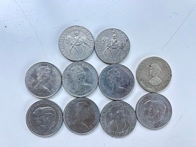 Collection of commemorative coins
