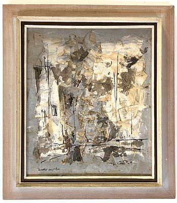 Chaim (Peter) Rosenthal (Israeli, born Romania, 1938-2012) - Oil on canvas. 
Hand signed. 
Dated. 