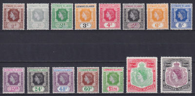 Подветренные оcтрова 1954, SG mnh 60&pound;, Елизавета II . Подветренные оcтрова 1954, SG mnh 60&pound; 