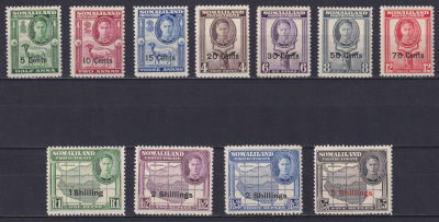 Сомалиленд 1951, SG mnh 55&pound; Серия . Сомалиленд 1951, SG mnh 55&pound; Серия