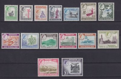 Родезия и Ньясаленд 1959-1962, SG mnh 110&pound; . Родезия и Ньясаленд 1959-1962, SG mnh 110&pound;