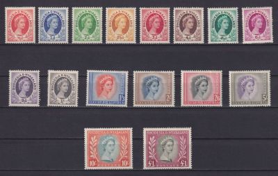 Родезия и Ньясаленд 1954-1956, SG mh серия 120&pound; . Родезия и Ньясаленд 1954-1956, SG mh серия 120&pound;