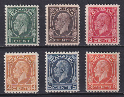 Канада 1932, Mi mh 140€ серия без одной марки