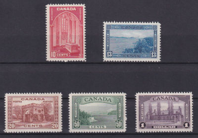 Канада 1938, Mi mh 160€ серия