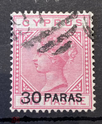 Британские колонии Кипр 1882 г каталог Scott $140