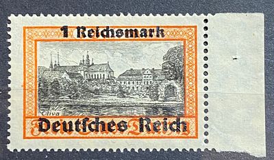 Германия 1939 1м концовка ** кат 55 евро