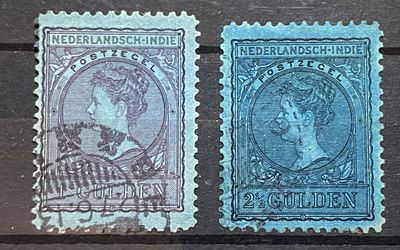 Нидерландская Индия 1905 концовки кат Скотт $48