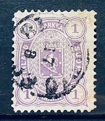 Россия почта в Финляндии 1881 концовка кат Скотт $55