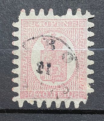 Россия почта в Финляндии 1860-е гг 40п Скотт $68