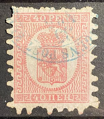 Россия Финляндия 1866 40 п кат Scott $68