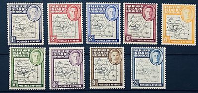 Фолклендские зависимые территории 1946 серия ** кат &pound;20