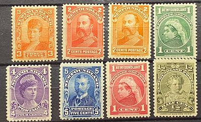 Ньюфаундленд 1897 серия ** кат &pound;300