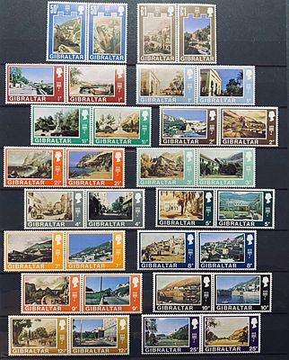 Гибралтар 1971-75 серия **
