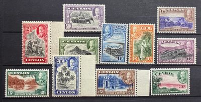 Цейлон 1935 серия ** кат &pound;120