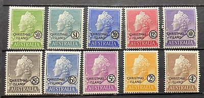 Рождества о-в 1958 ** серия кат 45 евро