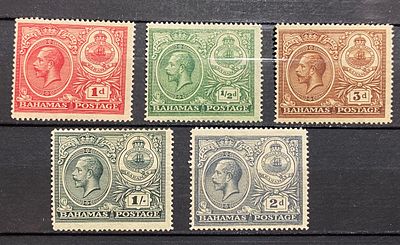 Багамы 1920 серия * кат Скотт $35 1 марка с точеным утончением. Багамы 1920 серия * кат Скотт 