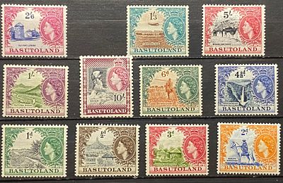 Басутоленд 1954 серия *
