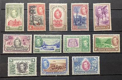 Британский Гондурас 1938 серия **/* кат &pound;200