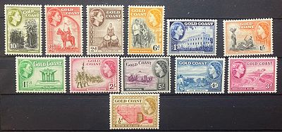 Золотой Берег 1952 серия ** кат &pound;70