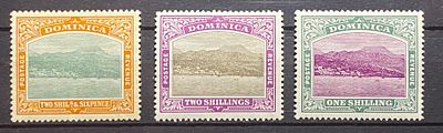 Доминика 1907 три концовки * кат $60
