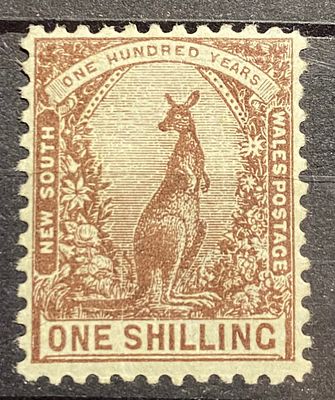 Новый Юж Уэльс 1888 1ш* Фауна кат $58
