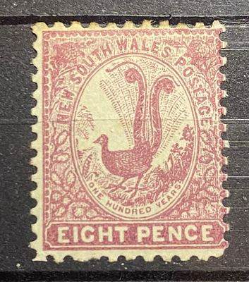 Новый Юж Уэльс 1888 8п* Фауна кат $43