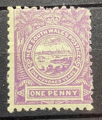 Новый Юж Уэльс 1888 1п** кат $20