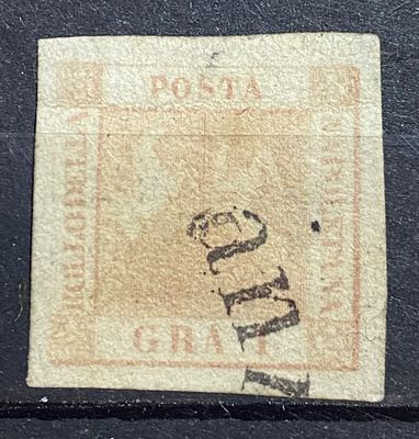 Неаполь 1858 1гр кат $38