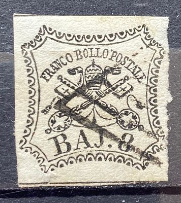 Папское государство 1850гг Скотт $40
