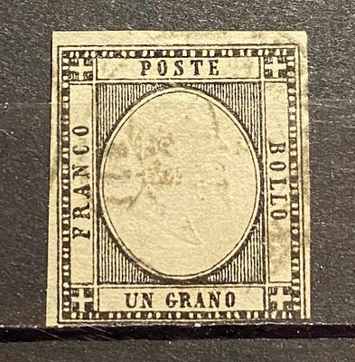 Неаполь 1861 1гр кат Скотт $33