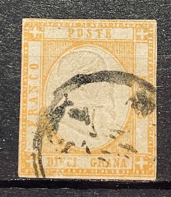 Неаполь 1861 10гр кат Скотт $275